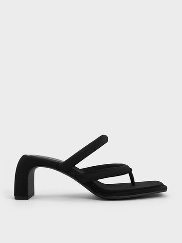 Charles & Keith - Toni Puffy-Strap Thong Sandals - Charles & Keith - Modalova