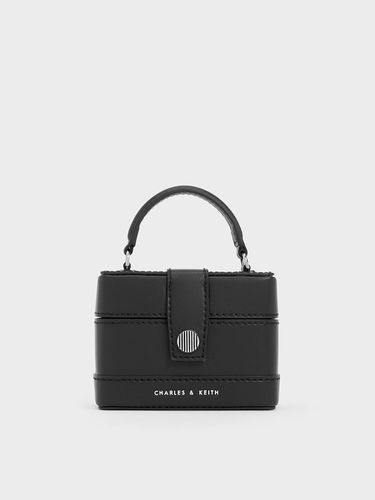 Charles & Keith - Mini Bronte Contrast Trim Top Handle Bag - Charles & Keith - Modalova