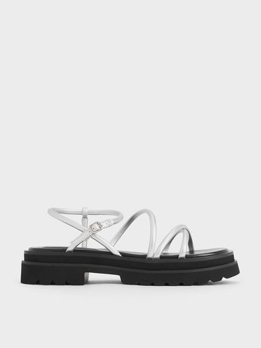 Charles & Keith - Tubular Strap Sandals - Charles & Keith - Modalova