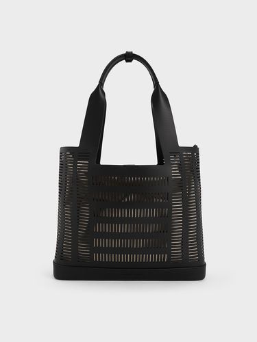 Charles & Keith - Delphi Cut-Out Tote Bag - Charles & Keith - Modalova