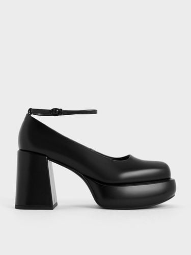 Charles & Keith - Monique Ankle-Strap Platform Pumps - Charles & Keith - Modalova