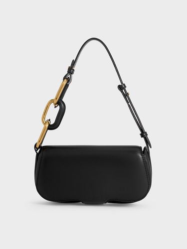 Charles & Keith - Kora Metallic-Accent Elongated Bag - Charles & Keith - Modalova