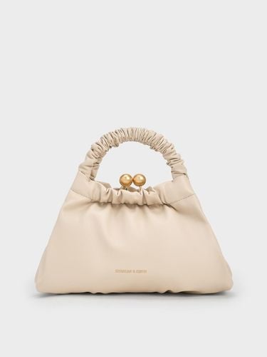 Charles & Keith - Eve Ruched-Handle Trapeze Bag - Charles & Keith - Modalova