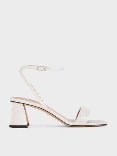 Charles & Keith - Recycled Polyester Beaded Heeled Sandals - Charles & Keith - Modalova