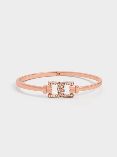 Charles & Keith - Gabine Swarovski Crystal Cuff Bangle - Charles & Keith - Modalova