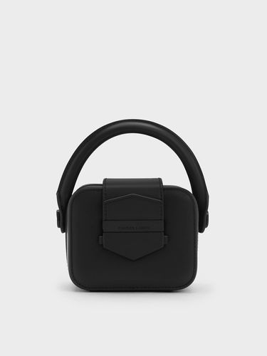 Charles & Keith - Mini Vertigo Boxy Top Handle Bag - Charles & Keith - Modalova