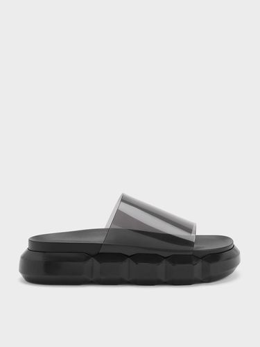 Charles & Keith - Fia See-Through Slide Sandals - Charles & Keith - Modalova