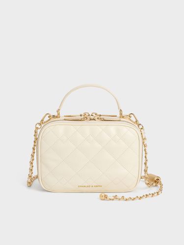 Charles & Keith - Duo Quilted Vanity Bag - Charles & Keith - Modalova