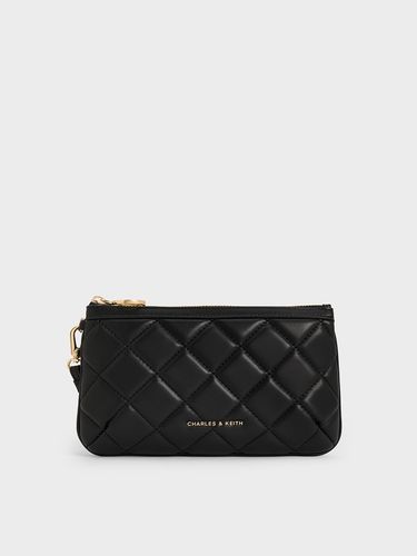 Charles & Keith - Cressida Quilted Wristlet - Charles & Keith - Modalova