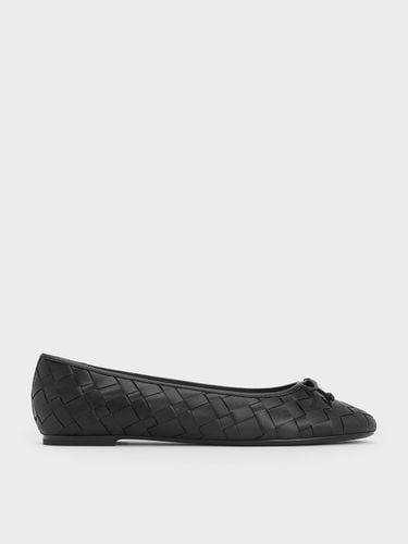 Charles & Keith - Woven Bow Ballet Flats - Charles & Keith - Modalova