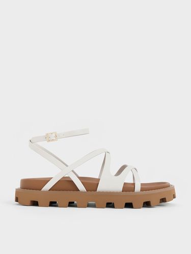 Charles & Keith - Crossover Ankle-Strap Sandals - Charles & Keith - Modalova