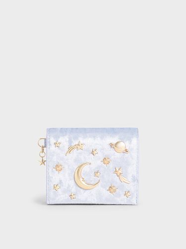 Charles & Keith - Velvet Embellished Card Holder - Charles & Keith - Modalova