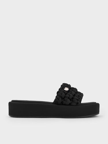 Charles & Keith - Woven Flatform Sandals - Charles & Keith - Modalova