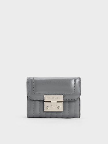 Charles & Keith - Donna Crinkle-Effect Wallet - Charles & Keith - Modalova