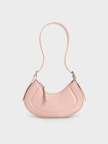 Charles & Keith - Petra Curved Shoulder Bag - Charles & Keith - Modalova