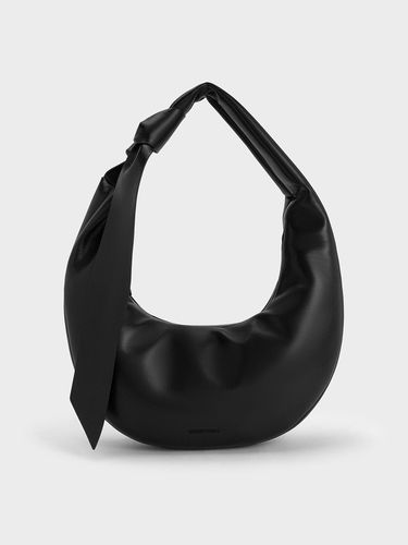 Charles & Keith - Toni Knotted Curved Hobo Bag - Charles & Keith - Modalova