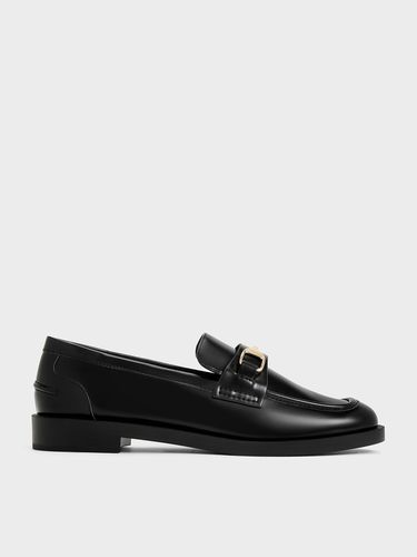 Charles & Keith - Leslie Metallic-Accent Loafers - Charles & Keith - Modalova