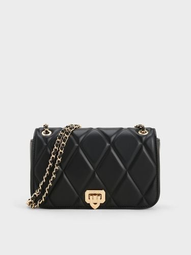 Charles & Keith - Arwen Diamond-Quilt Shoulder Bag - Charles & Keith - Modalova