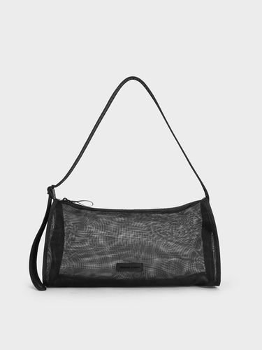 Charles & Keith - Mesh Elongated Shoulder Bag - Charles & Keith - Modalova