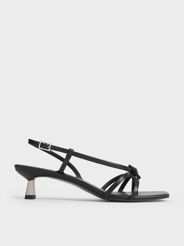 Charles & Keith - Bow Strappy Heeled Thong Sandals - Charles & Keith - Modalova