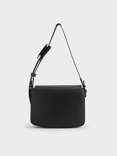 Charles & Keith - Boxy Front Flap Shoulder Bag - Charles & Keith - Modalova