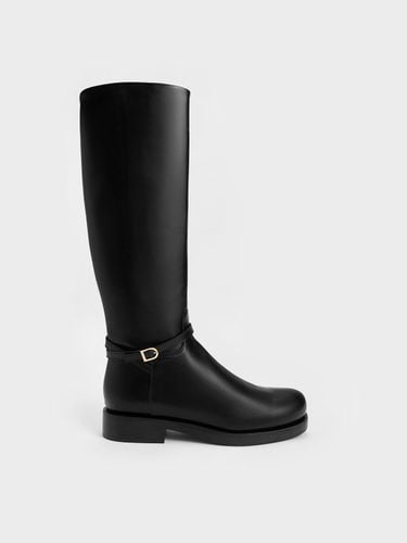 Charles & Keith - Belted Knee-High Boots - Charles & Keith - Modalova