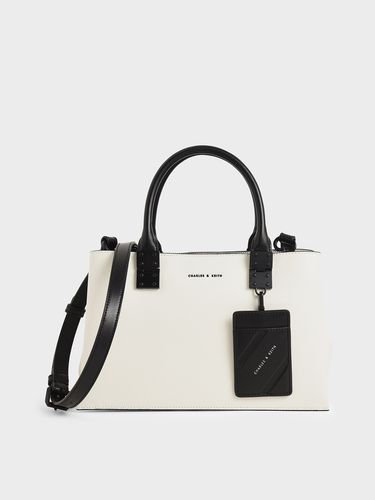 Charles & Keith - Cameron Double Top Handle Bag - Charles & Keith - Modalova