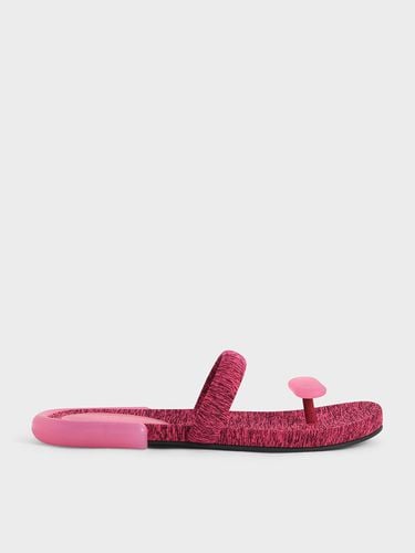 Charles & Keith - Electra Recycled Polyester Thong Sandals - Charles & Keith - Modalova