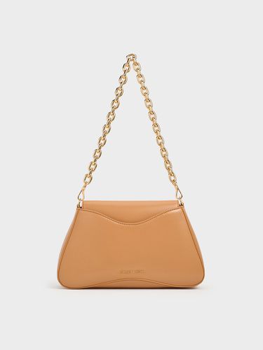 Charles & Keith - Sybill Trapeze Chain-Handle Bag - Charles & Keith - Modalova