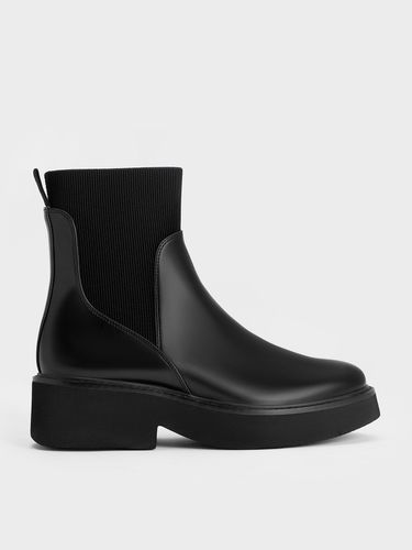 Charles & Keith - Ankle Sock Boots - Charles & Keith - Modalova