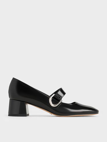 Charles & Keith - Gabine Leather Mary Jane Pumps - Charles & Keith - Modalova