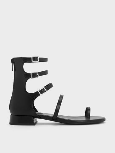 Charles & Keith - Lyric Gladiator Toe-Ring Sandals - Charles & Keith - Modalova