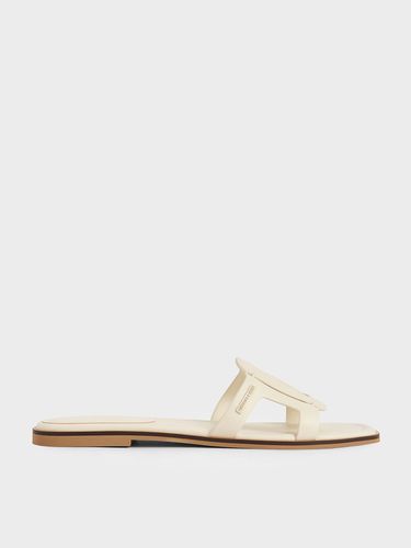 Charles & Keith - Easley Cut-Out Slide Sandals - Charles & Keith - Modalova