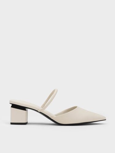 Charles & Keith - Block Heel Mules - Charles & Keith - Modalova