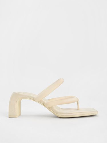 Charles & Keith - Toni Puffy-Strap Thong Sandals - Charles & Keith - Modalova