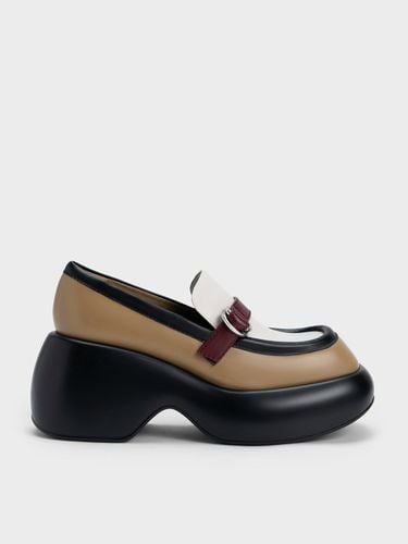 Charles & Keith - Buckled Platform Penny Loafers - Charles & Keith - Modalova