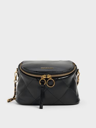 Charles & Keith - Apfra Quilted Crossbody Bag - Charles & Keith - Modalova