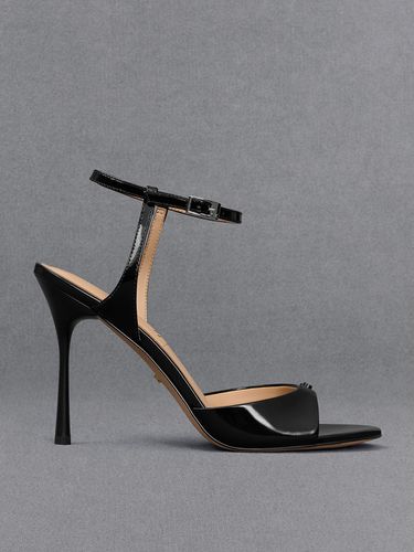 Charles & Keith - Leather Ankle-Strap Pumps - Charles & Keith - Modalova