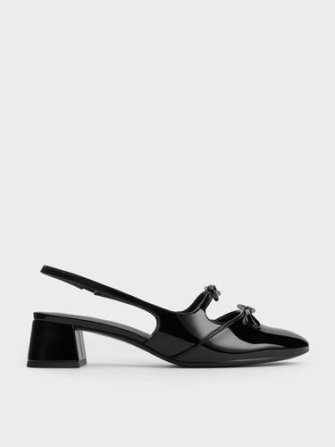 Charles & Keith - Dorri Double-Bow Slingback Pumps - Charles & Keith - Modalova