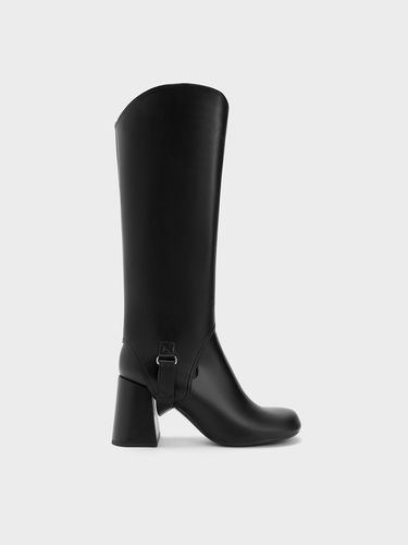 Charles & Keith - Gigi Block Heel Knee-High Boots - Charles & Keith - Modalova