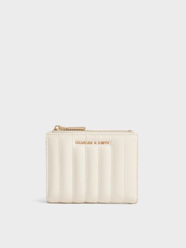 Charles & Keith - Donna Crinkle-Effect Panelled Top-Zip Wallet - Charles & Keith - Modalova