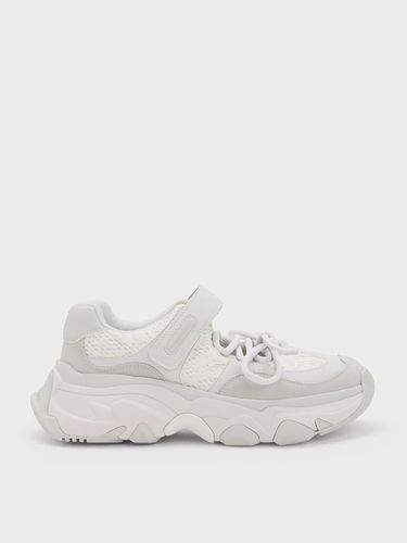 Charles & Keith - Gaskell Lace Mary Jane Sneakers - Charles & Keith - Modalova