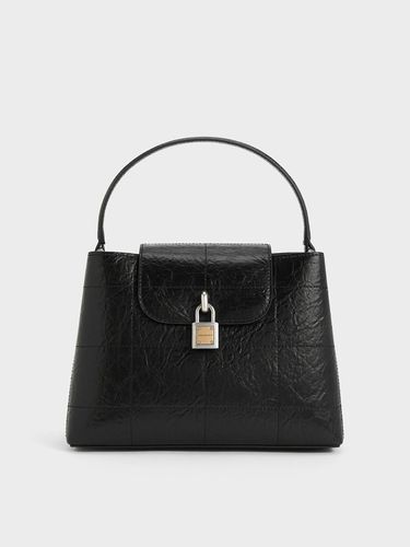 Charles & Keith - Suki Crinkle-Effect Top Handle Bag - Charles & Keith - Modalova