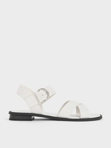 Charles & Keith - Crossover Strap Sandals - Charles & Keith - Modalova