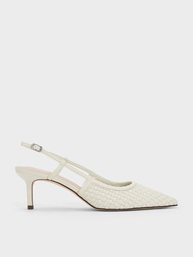 Charles & Keith - Woven Slingback Pumps - Charles & Keith - Modalova