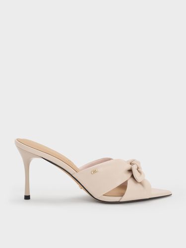Charles & Keith - Luciana Lackleder-Slingback-Flats mit spitzer Zehenpartie - Charles & Keith - Modalova