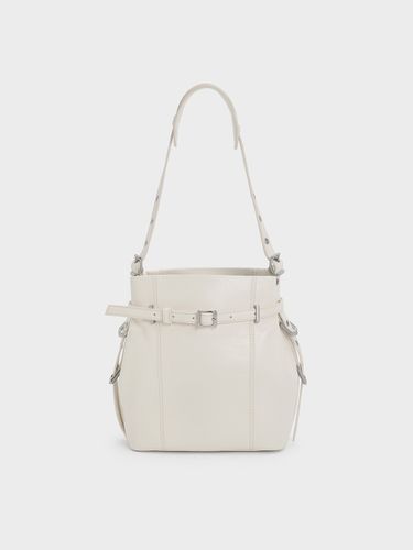 Charles & Keith - Bryna Belted Bucket Bag - Charles & Keith - Modalova