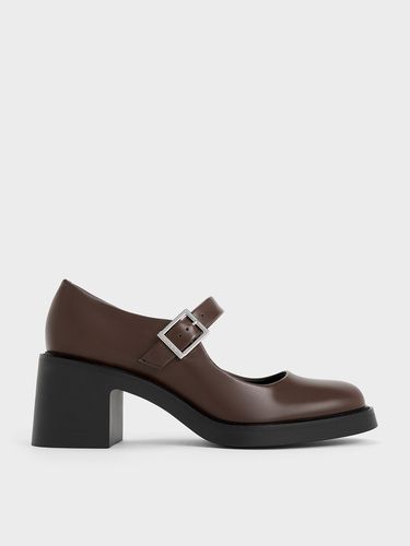 Charles & Keith - Hester Mary Jane Block-Heel Pumps - Charles & Keith - Modalova