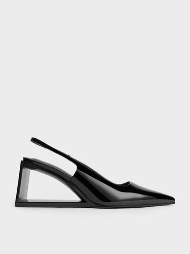 Charles & Keith - Xeli Triangle-Heel Slingback Pumps - Charles & Keith - Modalova