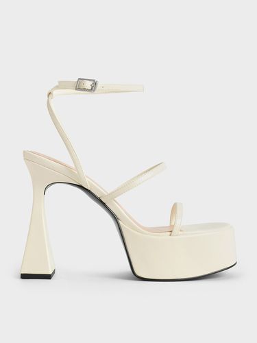 Charles & Keith - Strappy Sculptural-Heel Platform Sandals - Charles & Keith - Modalova